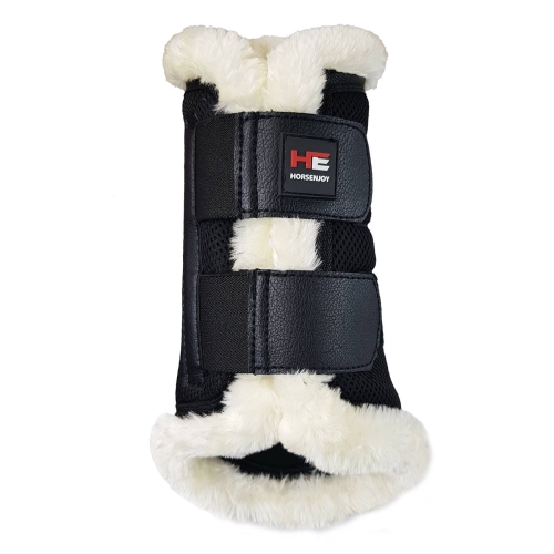 Ochraniacze dla konia z futerkiem Horsenjoy Airtec 3D Fur