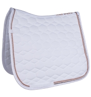 HKM czaprak GLAMOUR biały/rosegold
