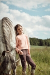HORZE bluzka Junior MONSTER koralowa  24H