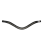Ogłowie z opadającym naczółkiem w kolorze czarnym Waldhausen X-Line Shape II