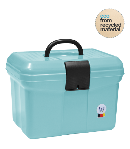 Skrzynka jeździecka Waldhausen Eco w kolorze turquoise