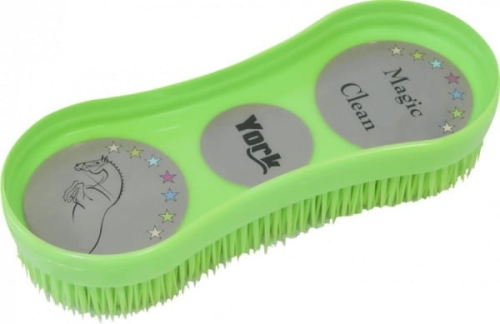 Szczotka ze ściągaczką do wody i potu York Magic Clean w kolorze zielonym