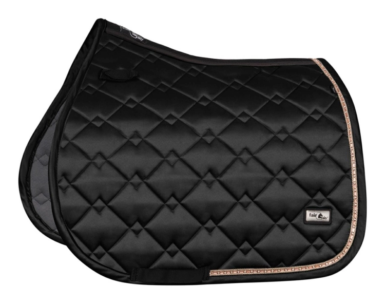 Czaprak wszechstronny Fair Play Azuryt Ceramic R w kolorze czarnym z rosegold