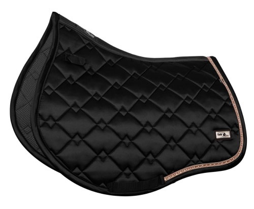 Czaprak skokowy Fair Play Azuryt Ceramic R w kolorze czarnym z rosegold