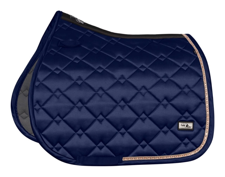 Czaprak wszechstronny Fair Play Azuryt Ceramic R w kolorze granatowym z rosegold