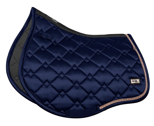 Czaprak skokowy Fair Play Azuryt Ceramic R w kolorze granatowym z rosegold