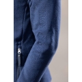 Bluza polarowa jeździecka HKM Basil w kolorze granatowym