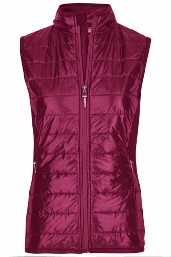 Kamizelka jeździecka Eskadron Quilt Waistcoat w kolorze różowym widoczna z przodu