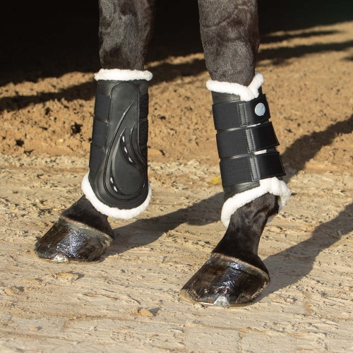 HARRY'S HORSE Ochraniacze HEAVY DUTY 2 Czarne