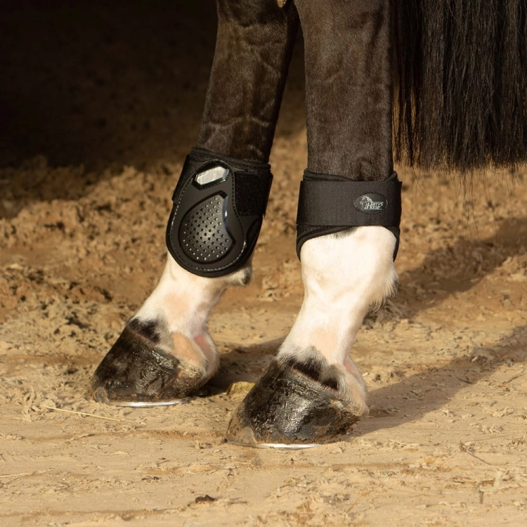 Ochraniacze dla konia na tylne nogi Harry's Horse Breathe na koniu