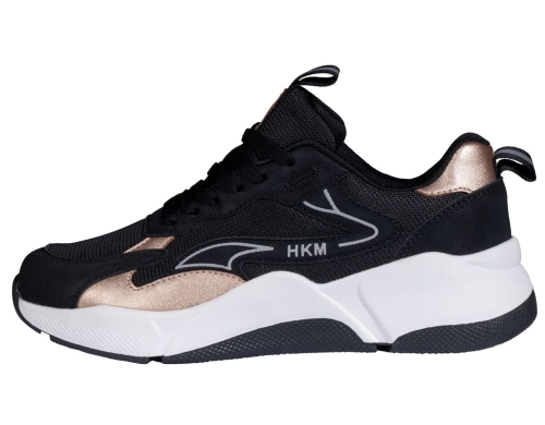 Buty do stajni HKM Sneaker Glamour Rosegold w kolorze czarnym