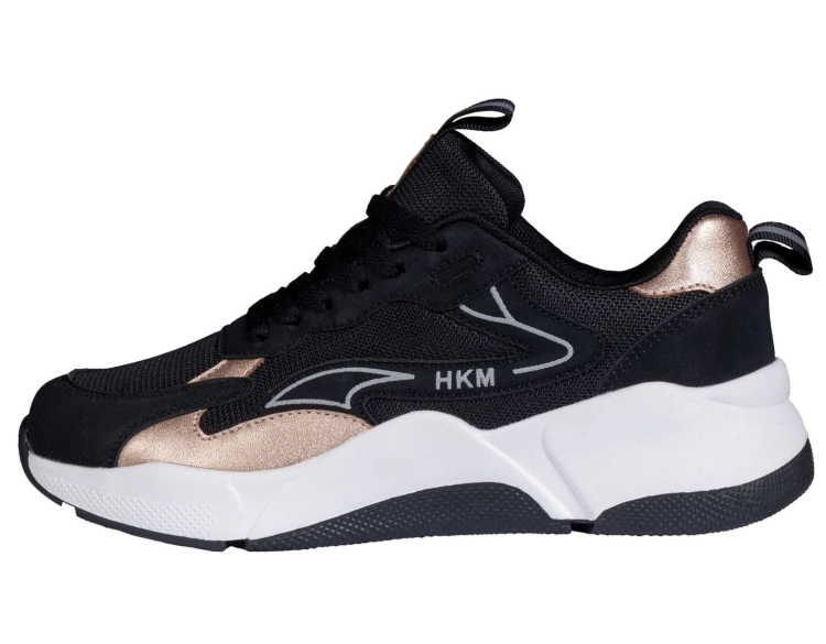 Buty do stajni HKM Sneaker Glamour Rosegold w kolorze czarnym