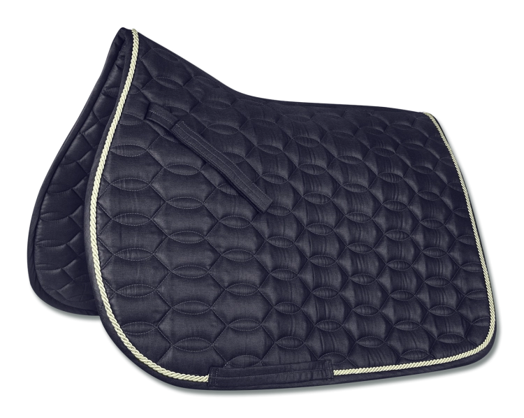 Czaprak dla konia Waldhausen Ancona w kolorze night blue ze elementami