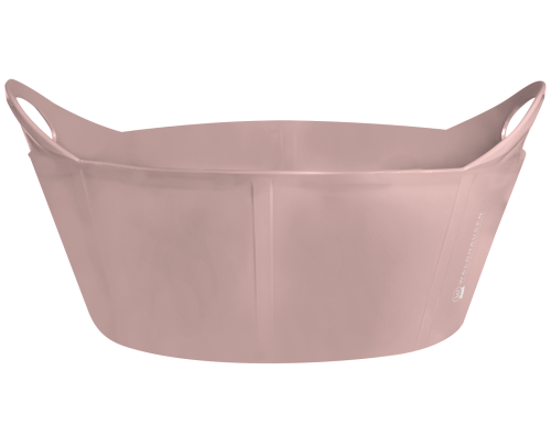 Gumowa miska dla konia Waldhausen Flexibowl 15l w kolorze linnea pink