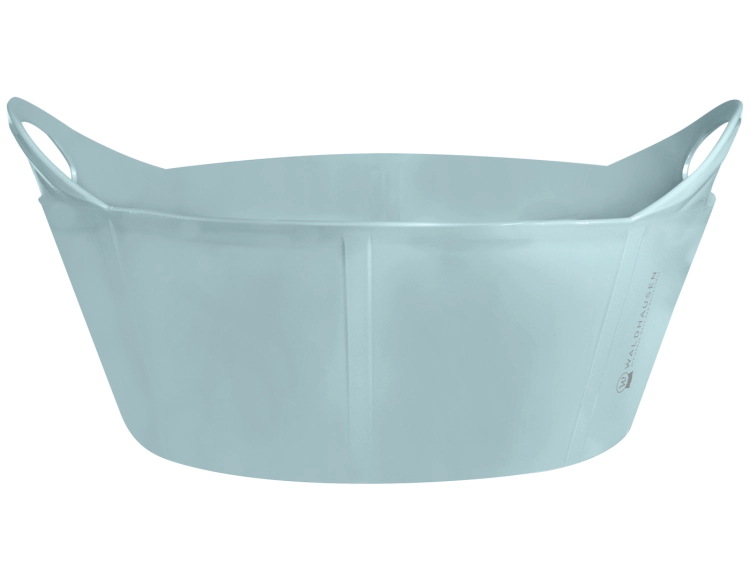 Gumowa miska dla konia Waldhausen Flexibowl 15l w kolorze turquoise