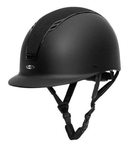 Kask jeździecki Swing H22 w kolorze black mat/velvet