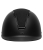 Kask jeździecki z wąskim daszkiem Swing H22 w kolorze black mat/velvet