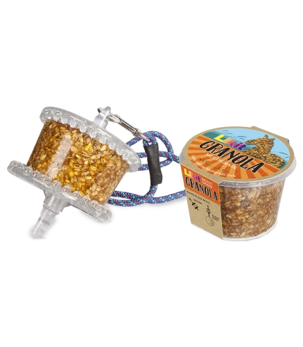 Lizawka dla konia LikIt Granola o smaku jabłka 550g