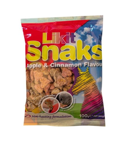 Cukierki dla konia Likit Apple Cinnamon 100g