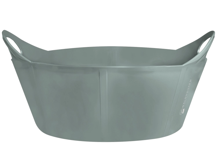 Gumowa miska dla konia Waldhausen Flexibowl 15l w kolorze mistletoe