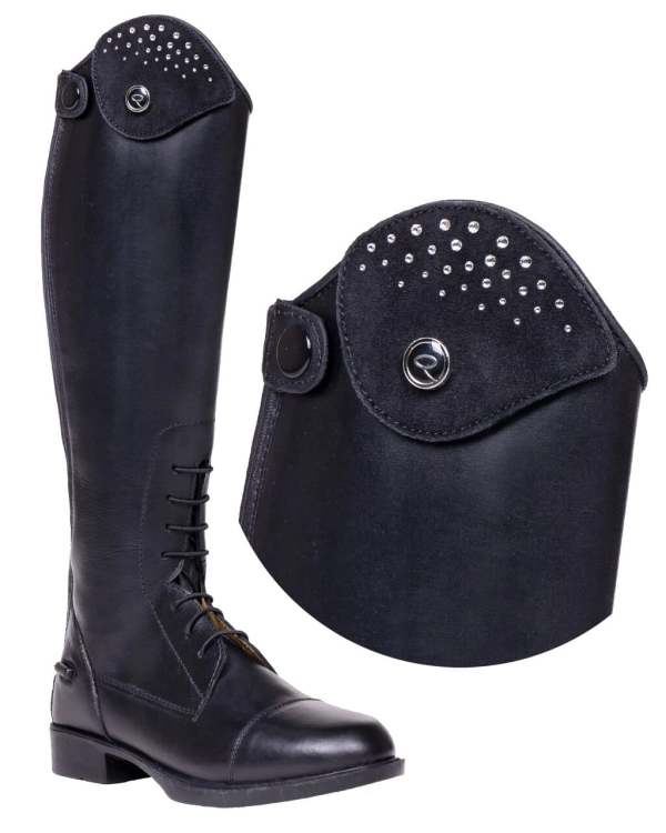 Ozdobnik do oficerek QHP Romy w kolorze fade silver