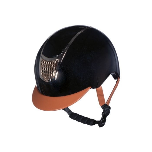 Kask jeździecki HKM Edinburgh w kolorze czarnym