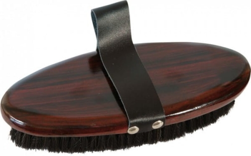 Szczotka dla konia z naturalnego włosia 21 cm York
