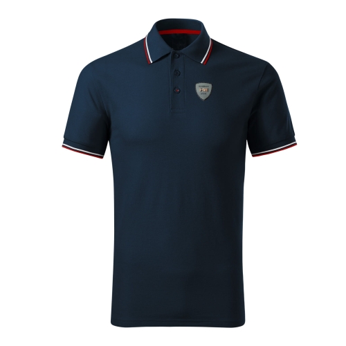 Koszulka jeździecka męska Horsenjoy Sport Focus w kolorze granatowym