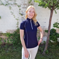 HORSENJOY  bluzka CASSIDY granatowa