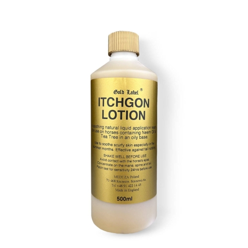 Płyn łagodzący swędzenie dla koni Gold Label Itchgon 500ml