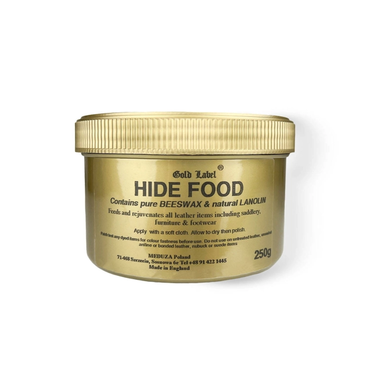 Preparat do pielęgnacji wyrobów skórzanych Gold Label Hide Food 250g
