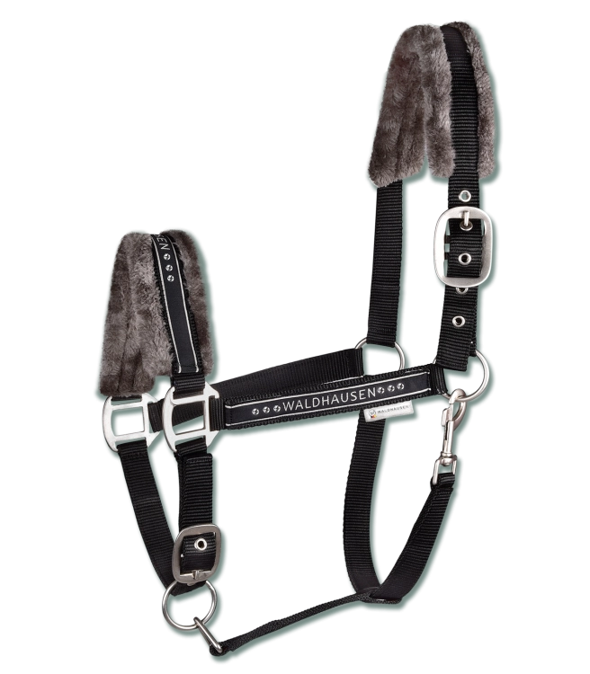 Kantar z futerkiem Waldhausen Elegant w kolorze black