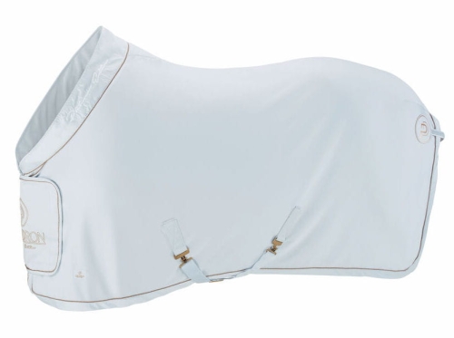 Derka dla konia Eskadron Platinum Softshell Air w kolorze powder blue