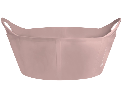 Gumowa miska dla konia Waldhausen Flexibowl 15l w kolorze linnea pink