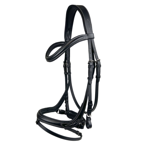 HORSENJOY ogłowie ANATOMIC czarne