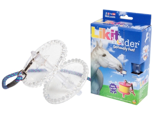Uchwyt do lizawki Likit Holder w kolorze przezroczystym