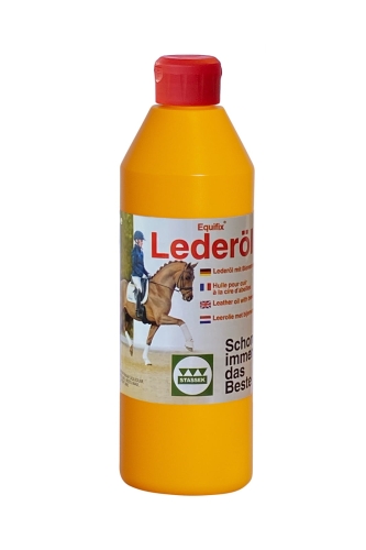 Olej do skóry z woskiem pszczelim Stassek Equifix 500ml