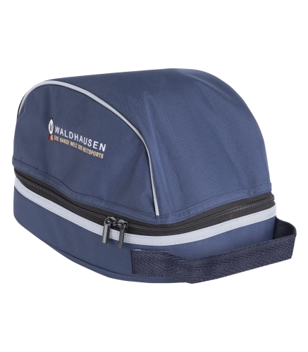 Pokrowiec na kask jeździecki Waldhausen w kolorze night blue