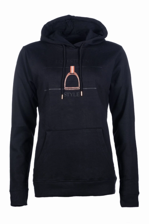 Bluza jeździecka HKM Equine Sports w kolorze czarnym i rosegold