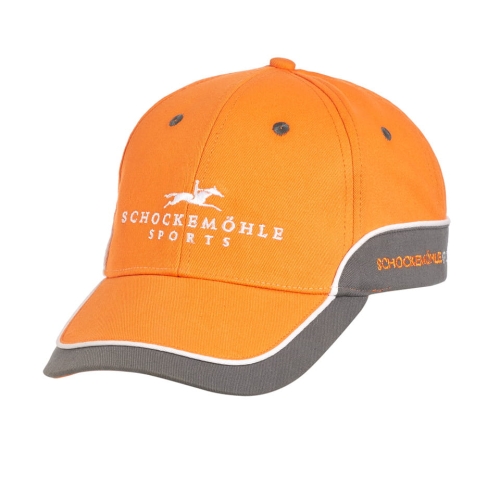 Czapka z daszkiem Schockemöhle w kolorze orange