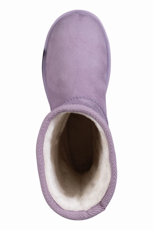 Ciepłe buty do stajni HKM Davos mauve