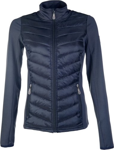 Kurtka jeździecka damska HKM Prag w kolorze deep blue
