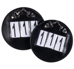 HKM numer startowy 3cyfrowy IDA 2szt black rund