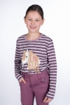 HKM bluzka z konikiem ALVA lilac