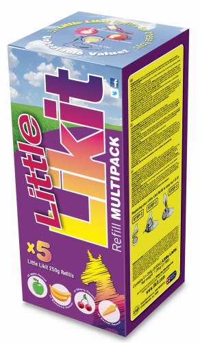 Lizawki dla koni smakowe Likit Multipack 5 x 250g