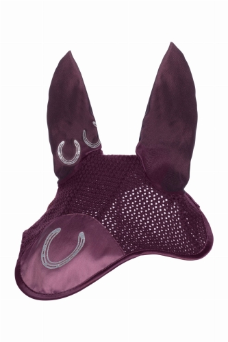 Nauszniki dla konia HKM Alva w kolorze fioletowym