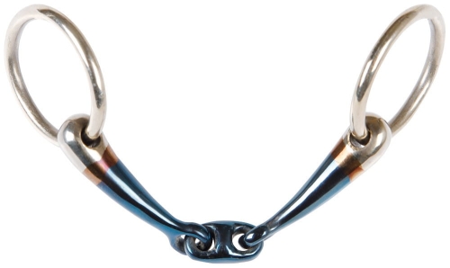 Wędzidło podwójnie łamane 14mm Sweet Iron