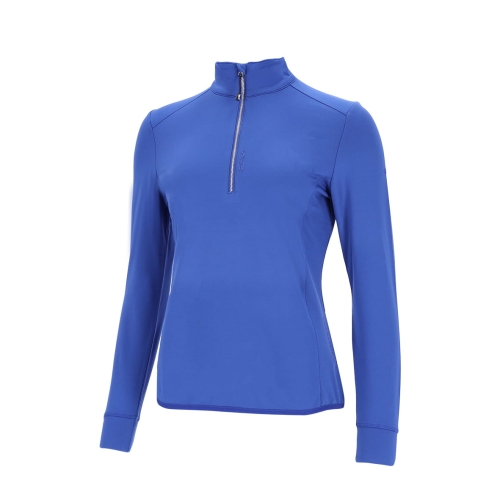 Bluzka treningowa Schockemohle  Antonia w kolorze luxury blue widoczna z przodu