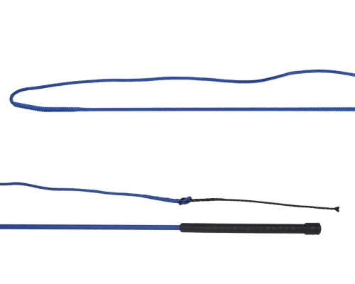 Bat do lonżowania składany QHP w kolorze niebieskim