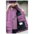 Parka jeździecka dziecięca HKM Junior Alva w kolorze lilac